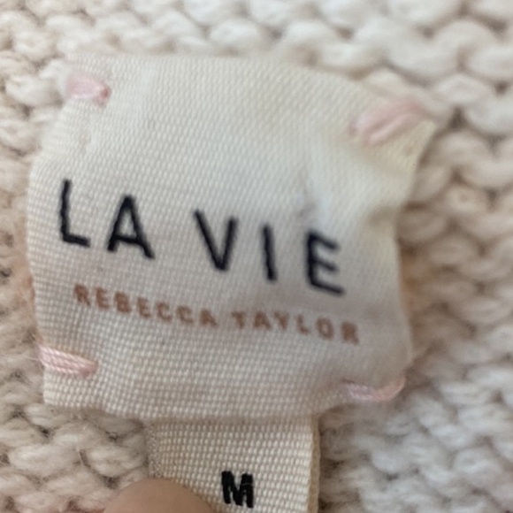 REBECCA TAYLOR - LA VIE POLKA DOT SWEATER - Picture 4 of 8
